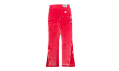 LA Flare Carpenter Pants Paint Splatter "Red Multi" GDPSLFJR
