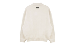 Knit Long Sleeves Polo "Cloud Dancer" 192BT232181F