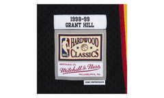 NBA Grant Hill Reload Swingman Jersey "1998 Detroit Pistons - Black" SMJYCP19295 DPIBLCK98GHI