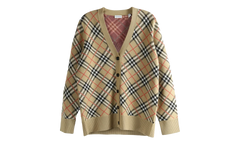 Check Pattern Cardigan WMNS "Sand Beige" 8118365