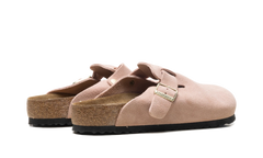 Boston Suede Leather Sandals "Light Rose" 1026139