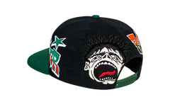 Records Snapback Hat "Green / Black" HSR146