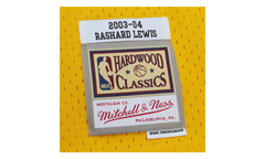 NBA Hardwood Classics Jersey "2003 Seattle Supersonics Rashard Lewis - Yellow" SMJY6203 SSU03RLIYELL