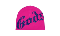 OG Logo Studded Beanie "Fuchsia / Purple" CUFSXHUM