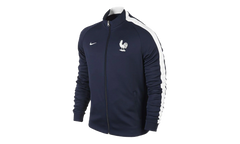 N98 France Authentic Track Jacket "Midnight Navy / White" 589858 410
