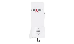 Jordan Crew Socks (2 Pack) "White" SU26954