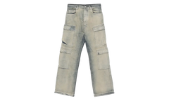 Double Cargo Jeans "Acid Wash" DU02E7361 DMP ACID