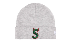 New Era Devil S Logo Beanie "SS26 - Ash Grey" SU27491