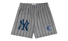 EE Basic Shorts (FW23) "New York Yankees - Grey / Navy" EE232
