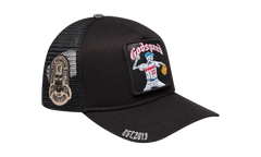 Interchangeable Patch Trucker Hat "Black" GS153