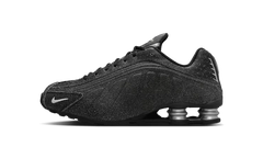 Shox R4 "Distressed Leather - Black" IO4544 002
